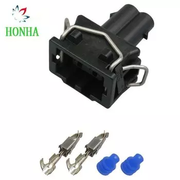 5 комплектов/10 комплектов/20 комплектов, 2pin 3,5 серия, женский Электрический Водонепроницаемый Жгут проводов, автоматический разъем 357972752