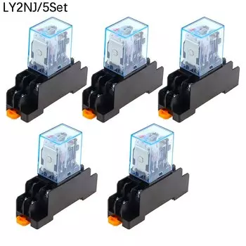 Реле мощности LY2NJ 220В 10А 5 шт