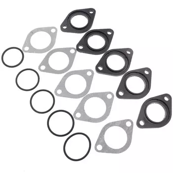 5 комплектов, 26 мм GY6 125cc 150cc, скутер, мопед, квадроцикл, карбюратор, карбюратор, впускной коллектор, прокладка, изолятор и прокладка, двигатель 152QMI 157QMJ