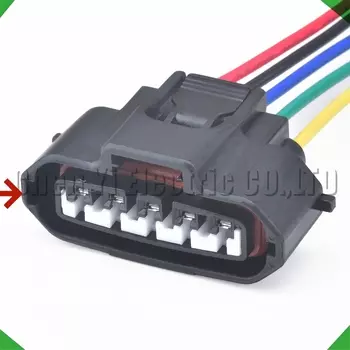 5-контактный автоматический разъем зажигания, педаль расходомера воздуха, вилка жгута проводов 7283-1056-30 90980-11232 7283-1057-30 MG 640945 -5 90980-11024