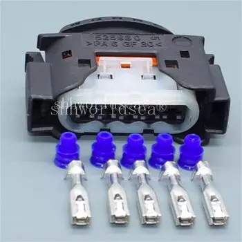 5-контактный автоматический водонепроницаемый разъем, электронный привод турбокомпрессора, ремонтная вилка, адаптер, вилка расходомера воздуха для BMW Ford Land Rover