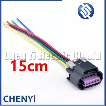 5-контактный гнездовой автомобильный водонепроницаемый разъем, Датчик MAF, штепсельная вилка катушки зажигания, штепсельная вилка 15305554 для Chevrolet GM MG Rover