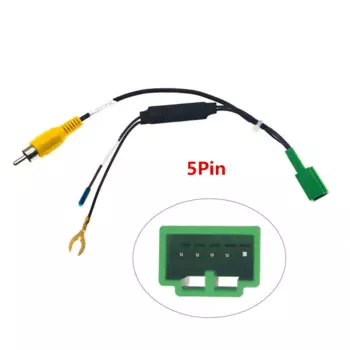 5Pin для Isuzu D-MAX/Suzuki Vitara/Mitsubishi Pajero 4WD, оригинальная заводская камера, видеовыход, кабель-адаптер для камеры заднего вида