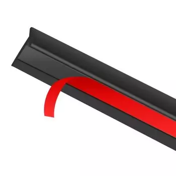 5 м, 5-метровая автомобильная резинова уплотнительная лента, наклонная Т-образная автоматическая уплотнительная лента, уплотнитель для автомобильного бампера, крыла, раструбная арка, уплотнители