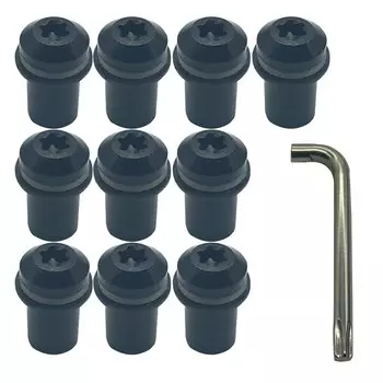 5 мм M5 * 16 болты для лобового стекла мотоцикла Обтекатели крепления винты для лобового стекла для Honda CBR600 CBR 600 F4i CBR1000RR CB400 VFR800