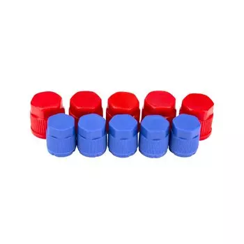 5 пар, M9x1 M10x1,25 крышка адаптера клапана сервисного порта кондиционера для Toyota Nissan Honda Acura Cadillac Ford Mercury