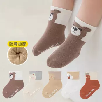 5 пар/партия, Детские Носки с рисунком