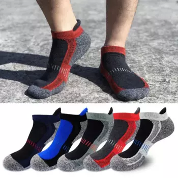 5 пар/партия, мужские хлопковые короткие носки