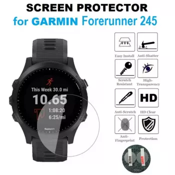 5 шт. 2.5D Защитная пленка для экрана Garmin Forerunner 245 Music Smart Watch защитная пленка из закаленного стекла