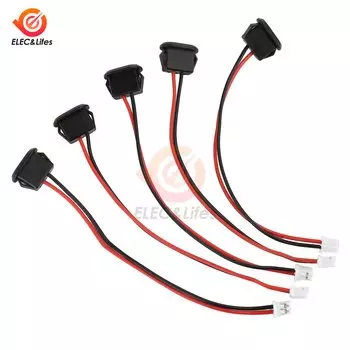 5 шт. Водонепроницаемые разъемы USB Type-C Aideepen