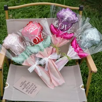 5 шт. 3D сердца из алюминия для подарков