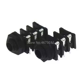 PQZULK 6.35 разъём для микрофона