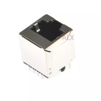 5 шт., экранированные розетки ALINSIN RJ45 с подсветкой