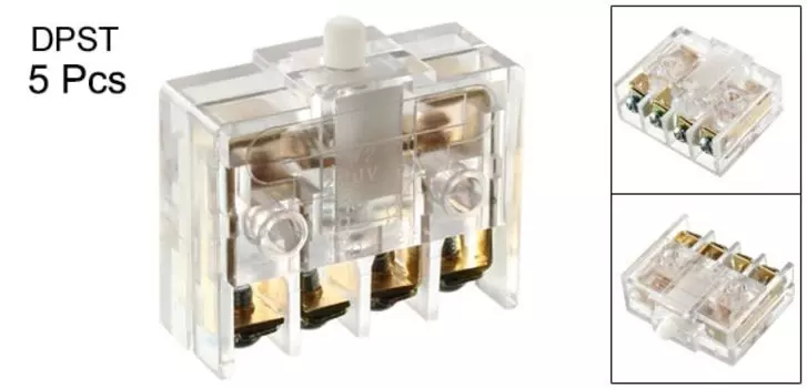 5 шт. Микропереключателей UXCELL JW2-11