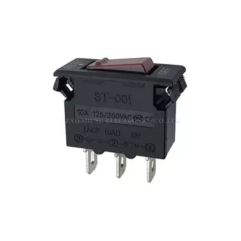 5 шт. автоматический выключатель ST-001 пластиковый красный