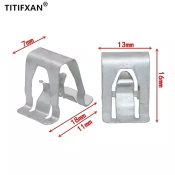 5 шт., автомобильный блок предохранителей, крышка, панель, зажимы для VW Passat Magotan Golf Sagitar Bora Gran Lavida Gran Santana, металлические застежки