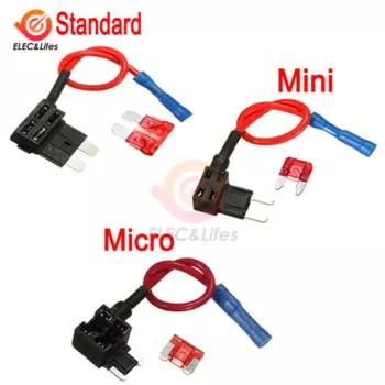 Aideepen Мини автомобильный предохранитель 10А