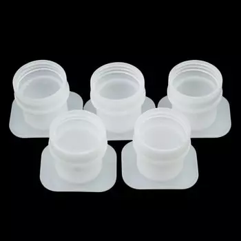 5 шт. Белый пластиковый питьевой фонтан для пчел JIECARE