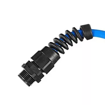 5 шт., черные нейлоновые кабельные вводы PG7/PG9/PG11 IP68