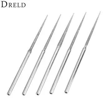5 шт. для аксессуаров Dremel алмазная шлифовальная головка 3 мм хвостовик Бур шлифовальный инструмент для роторного инструмента