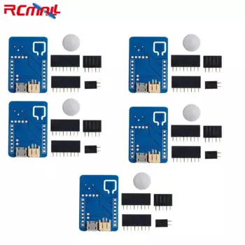 5 шт., ESP32-камера с интерфейсом Micro USB + штыревой разъем «мама»