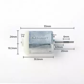 5 шт. FC280 FC-280SC 280 20 мм 12 В автомобильный миниатюрный DC локомотив дверной замок багажник зеркало заднего вида двигатель высокоскоростной двигатель