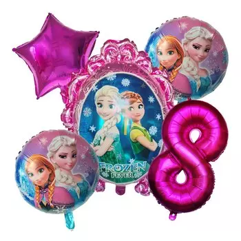 5 шт., фольгированные шары «Холодное сердце» Disney