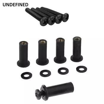 5 шт. гайки для лобового стекла мотоцикла, винты для лобового стекла, колпачки для болтов, комплект отделки для Harley Road Glide, все модели CVO Ultra Custom FLTR