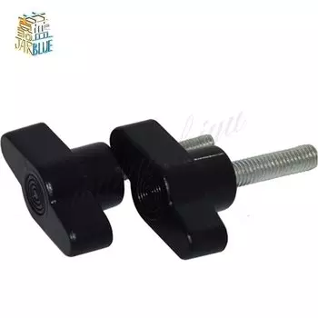 5 шт. или 10 шт. M4 M5 M6 M8 M35 # Диаметр головки сливовый бакелит ручной затягивающийся винт/бабочка пластиковая головка ручная ручка винт