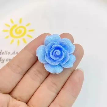 5 шт. канифольные блестящие розы кабошоны TSXJY