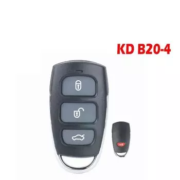 5 шт. Keydiy KD B20 Универсальный дистанционный ключ серии B 3/4 кнопки Автомобильный ключ для Hyundai Style для KD900 KD Mini KD-X2 Программатор ключей