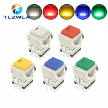 5 шт. Кнопочные переключатели TLZWLA KD2-21 22 23 24