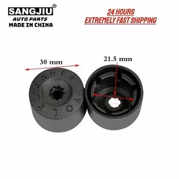 5 шт., колпачки на винты для автомобильных колес, защитная крышка, декоративные зажимы для крышки, совместимые с VW Bora Lavida Touran Tiguan Jialv Jetta