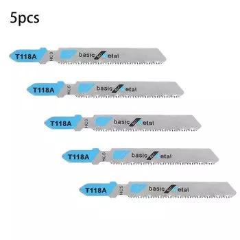 5 шт./компл. Лобзиковые полотна Aiyadal T118A для резки дерева и металла