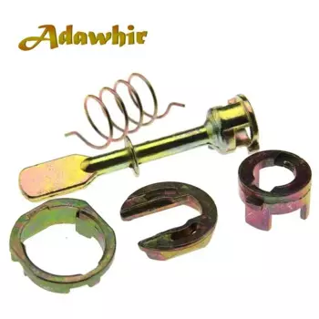 5 шт./компл. новый цилиндр замка передней левой/правой двери из цинкового сплава, ремонтный комплект 6N 0837223 A Для Поло 1994-2001 гг.