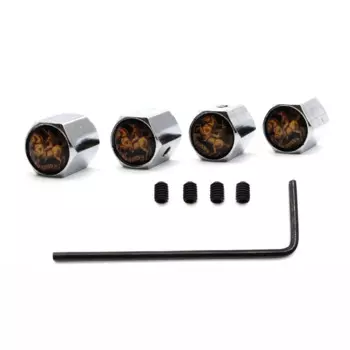 5 шт./компл. Стайлинг автомобиля цинковый сплав Противоугонная крышка клапана автомобильной шины В рыцарском стиле s колпачок для стержня шины колеса