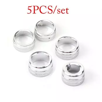 5 шт./комплект, алюминиевые молдинги для автомобильного кондиционера Toyota Camry 2018 70