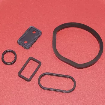 5 шт. комплект уплотнений для резинового масляного фильтра 1121840061 1121840261 для Mercedes Benz W203 W208 W209 W210 W211 W220 R500 S430 2007