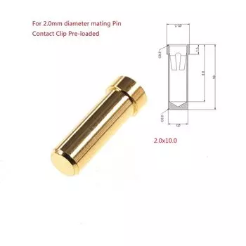 5 шт. Контактное гнездо RTLECS PSxx диаметром 0,5-2,0 мм