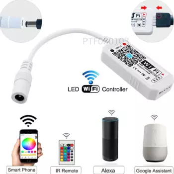 5 шт., контроллер для светодиодных лент, 12 в пост. Тока