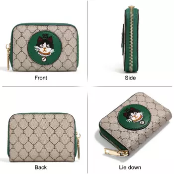 5 шт., кошелек с мультяшным рисунком кошки