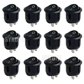 5 шт. круглые мини-переключатели SYKDFD 12В