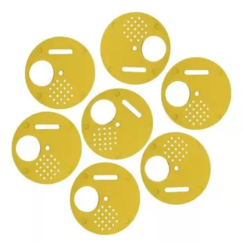 5 шт. круглые вращающиеся двери для ульев IHERDSMAN