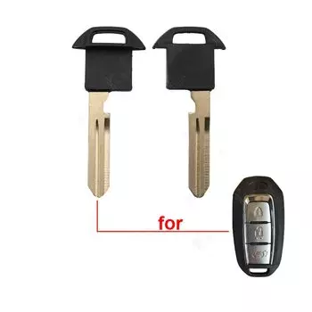5 шт., лезвие для смарт-ключа для Infiniti QX50, аварийный запасной маленький вставной ключ