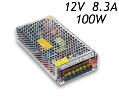 5 шт./лот 12 В 8,3 А 100 Вт драйвер импульсного источника питания для светодиодной ленты AC110/220 В в DC12V трансформатор DHL