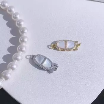 5 шт./лот Подвеска из серебра 925 пробы с застежкой-крючком