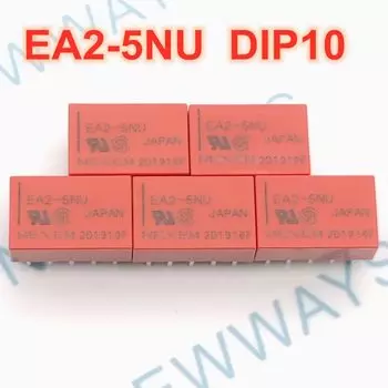 5 шт./лот реле Ea2-5Nu 10Pin 1A вместо Tq2-5V новое и оригинальное