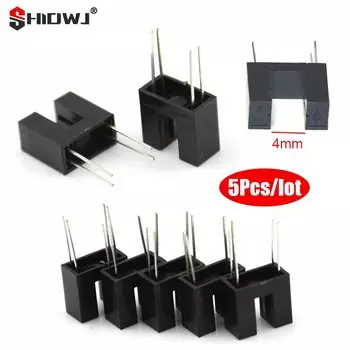 5 шт./лот, шлицевой оптический выключатель H92B4, прямой Инфракрасный фотоэлектрический датчик, Фотоэлектрические переключатели 5 в 75/100 мВт X 8 мм