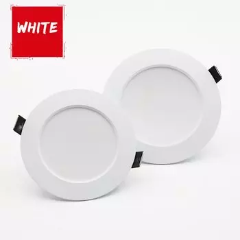 5 шт./лот светодиодный потолочный светильник YNL 7-18 Вт теплый/холодный белый