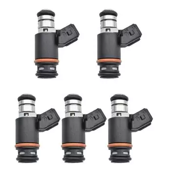 5 шт./лот Топливная форсунка для Volkswagen V-W Bora Passat 805000348303, 021906031B, IWP076